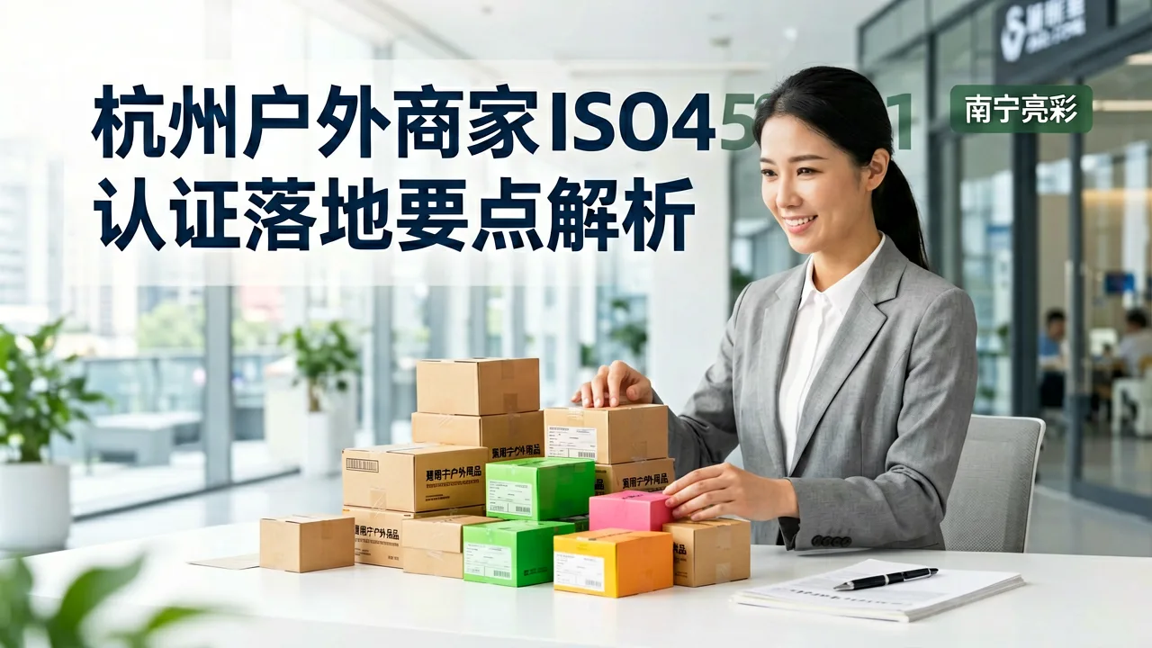 杭州户外商家ISO45001认证落地要点解析